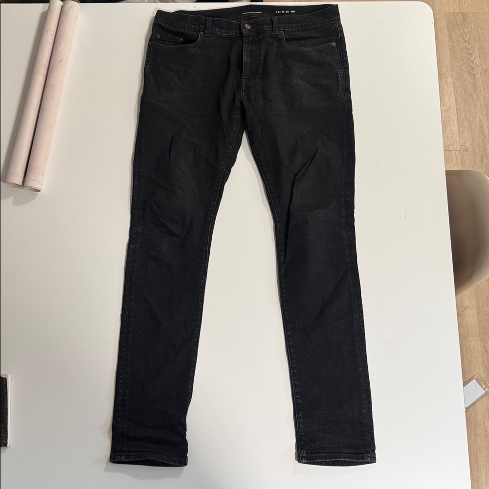 Yves Saint Laurent Black Denim Jeans